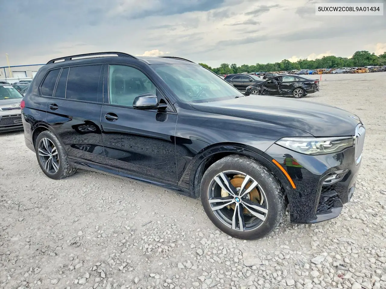 2020 BMW X7 xDrive40I VIN: 5UXCW2C08L9A01434 Lot: 58847366