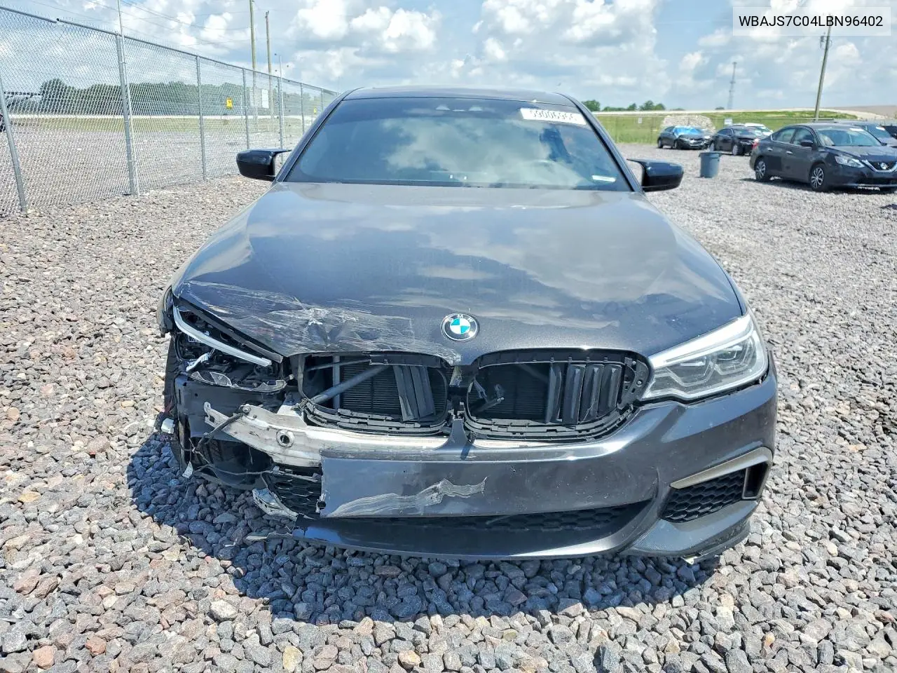 2020 BMW M550Xi VIN: WBAJS7C04LBN96402 Lot: 59006966
