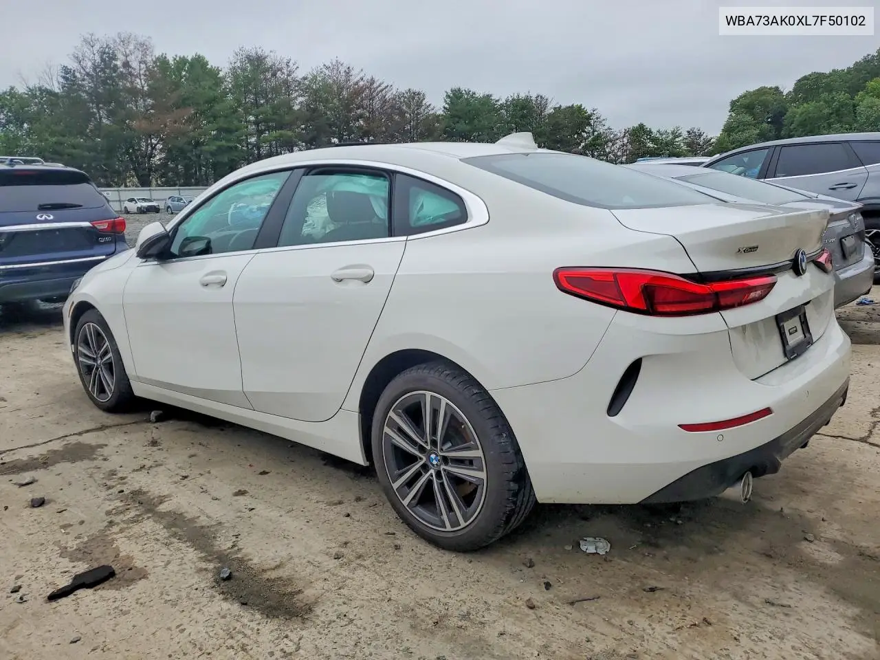 2020 BMW 228Xi VIN: WBA73AK0XL7F50102 Lot: 59237496