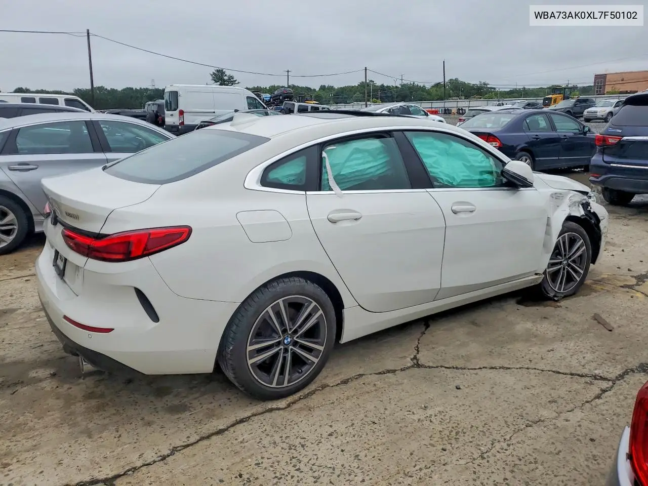 2020 BMW 228Xi VIN: WBA73AK0XL7F50102 Lot: 59237496
