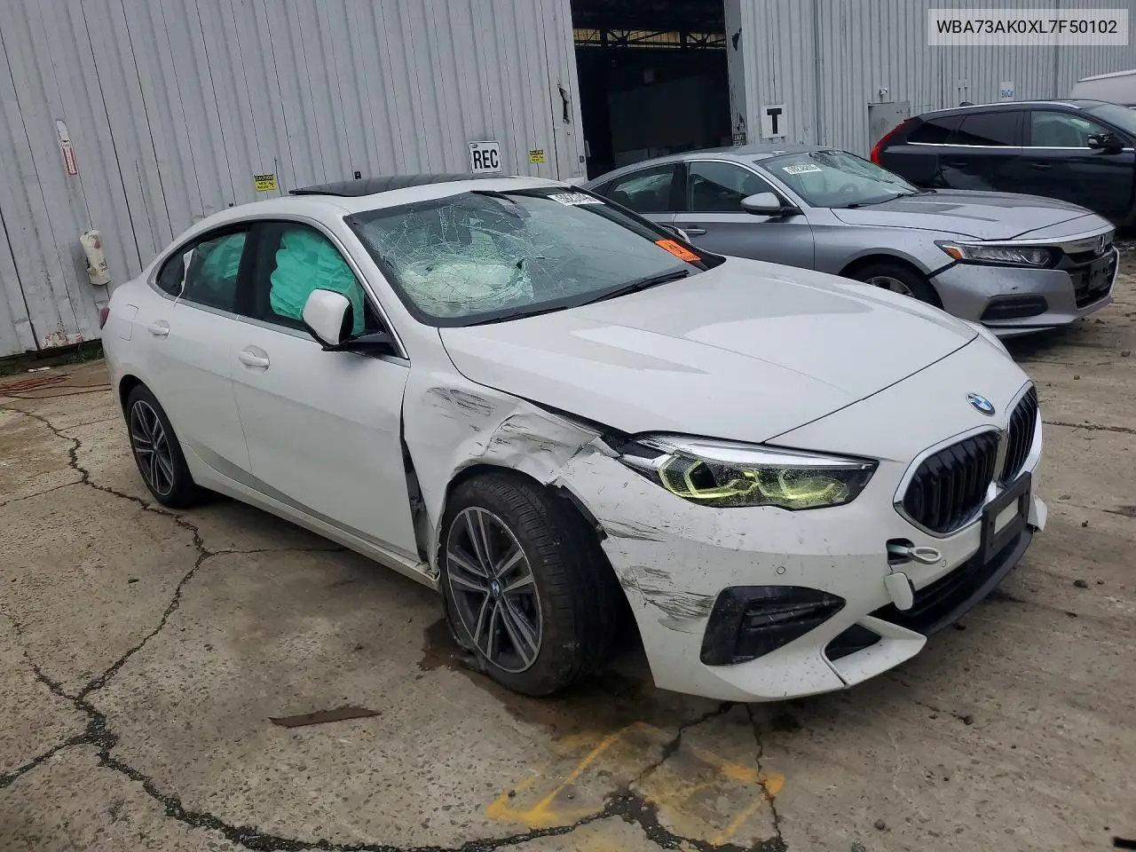 2020 BMW 228Xi VIN: WBA73AK0XL7F50102 Lot: 59237496