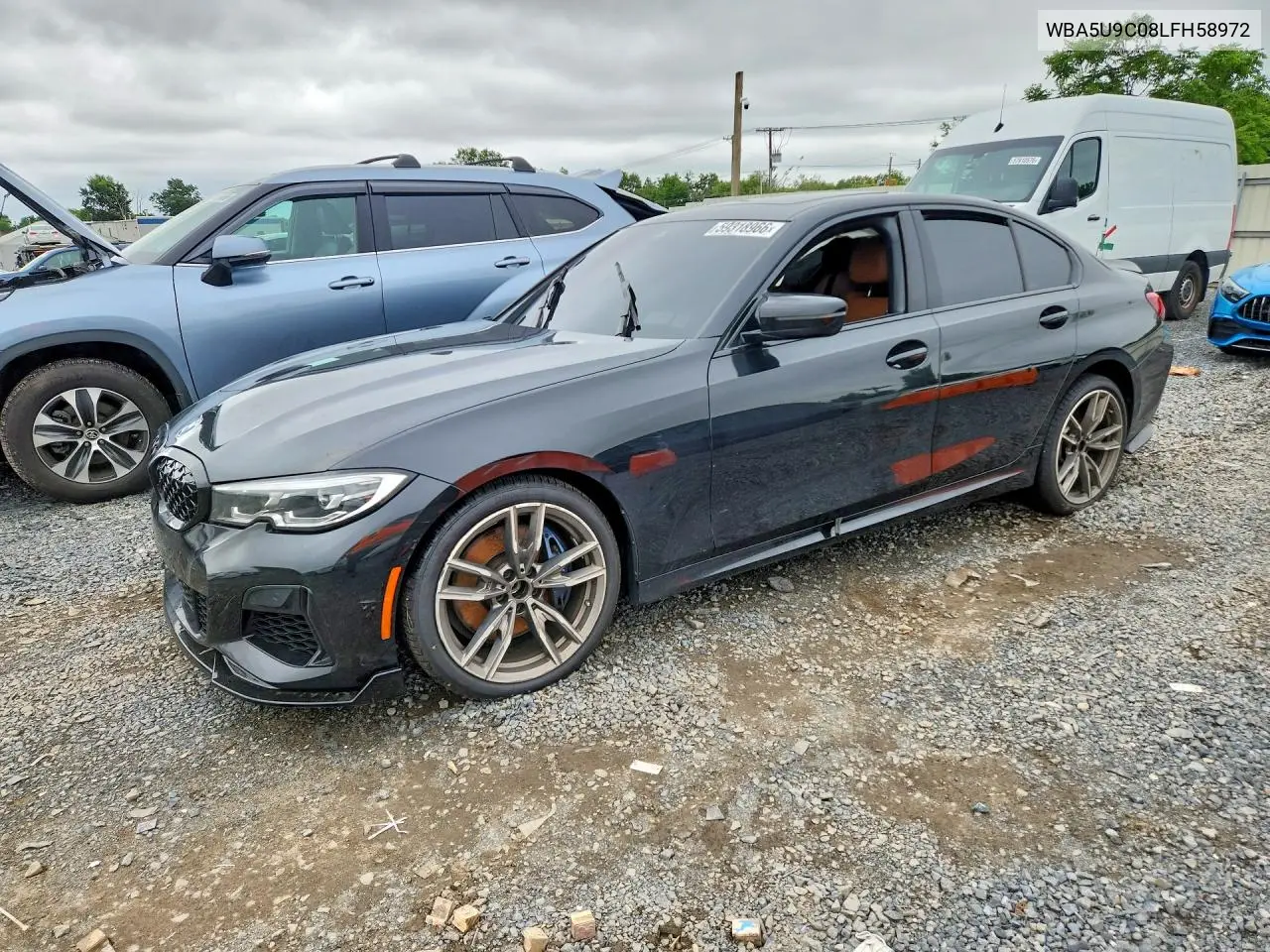 2020 BMW M340Xi VIN: WBA5U9C08LFH58972 Lot: 59318966