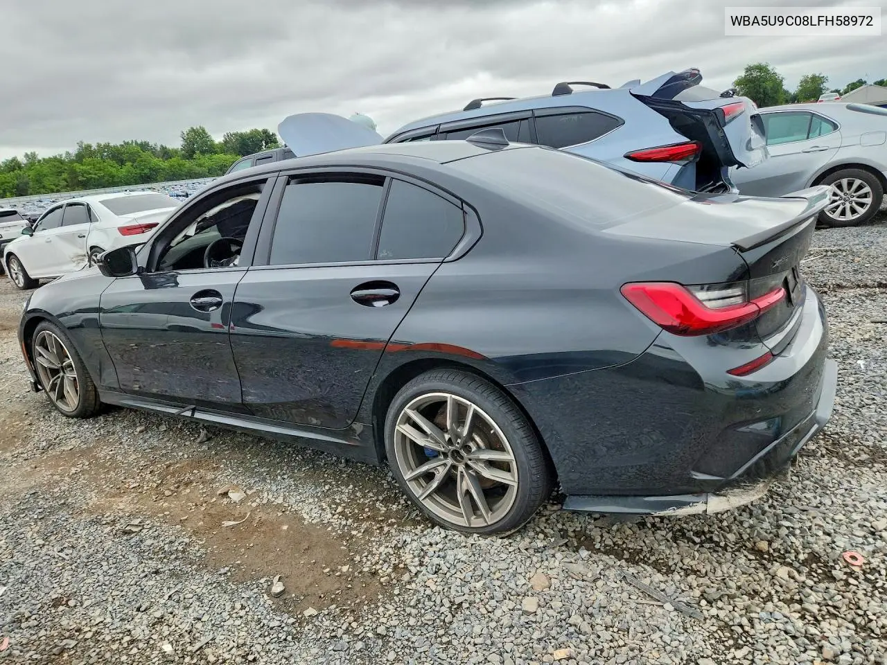 2020 BMW M340Xi VIN: WBA5U9C08LFH58972 Lot: 59318966