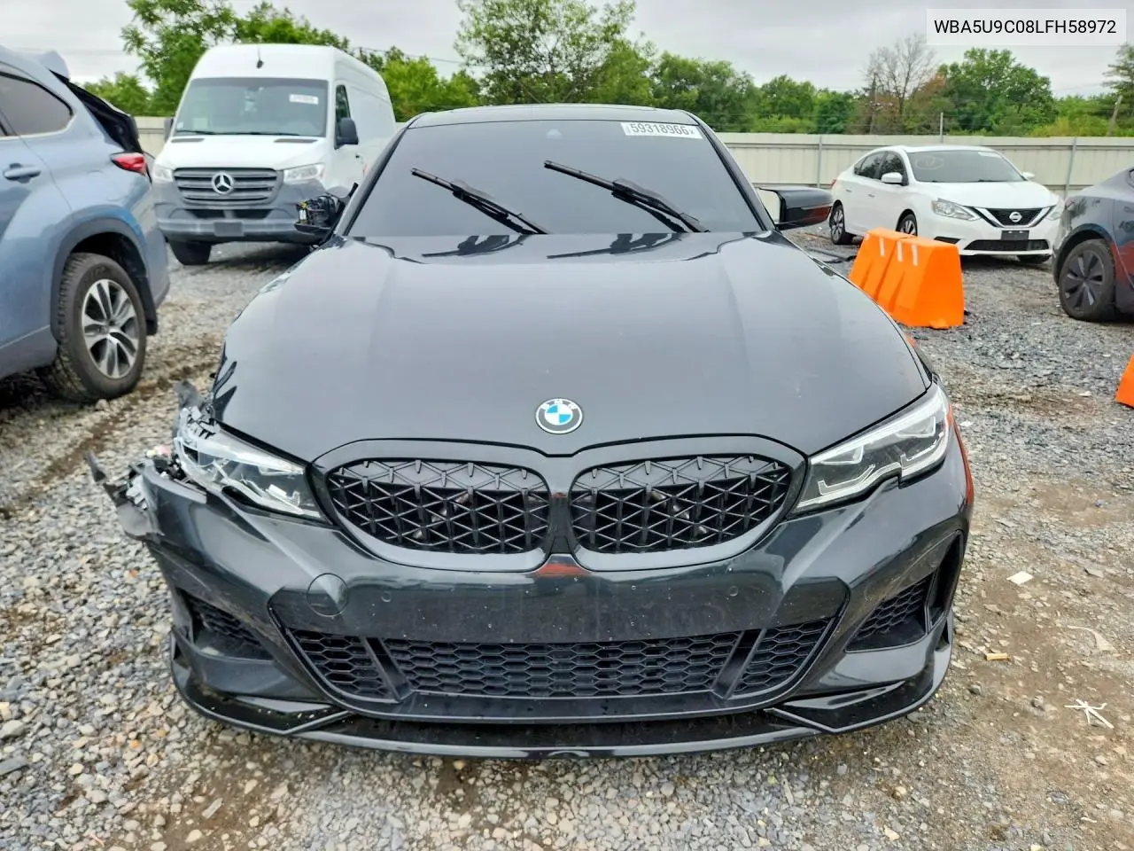 2020 BMW M340Xi VIN: WBA5U9C08LFH58972 Lot: 59318966