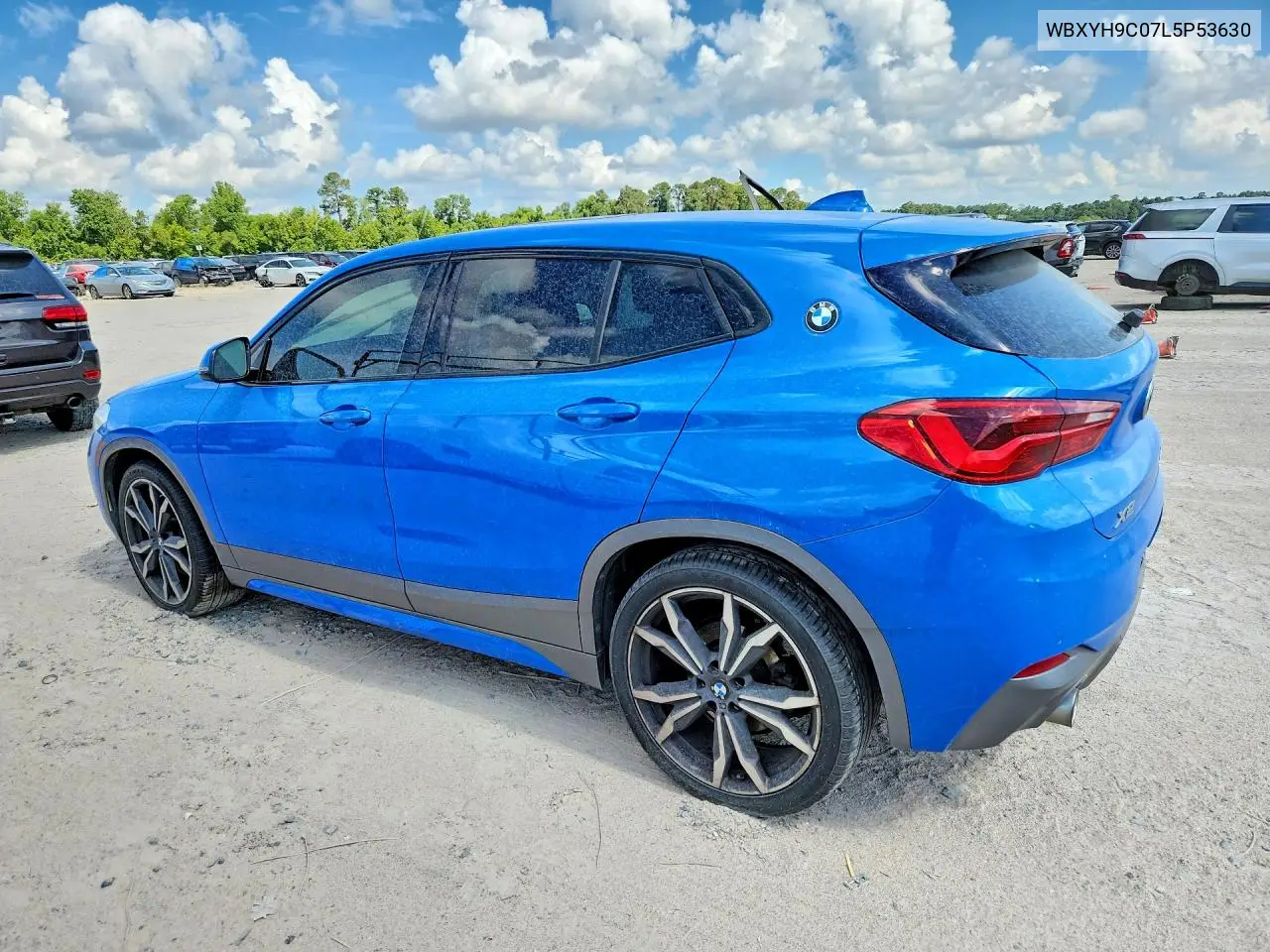 2020 BMW X2 Sdrive28I VIN: WBXYH9C07L5P53630 Lot: 59383876