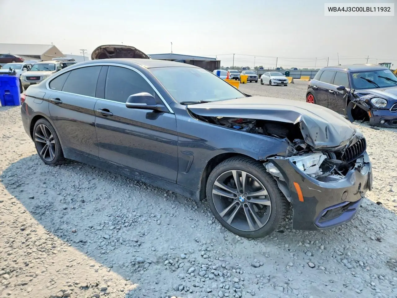 2020 BMW 430Xi Gran Coupe VIN: WBA4J3C00LBL11932 Lot: 59998806