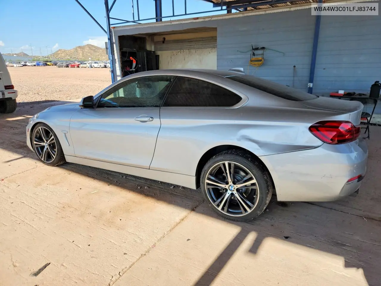2020 BMW 430I VIN: WBA4W3C01LFJ83744 Lot: 60437216