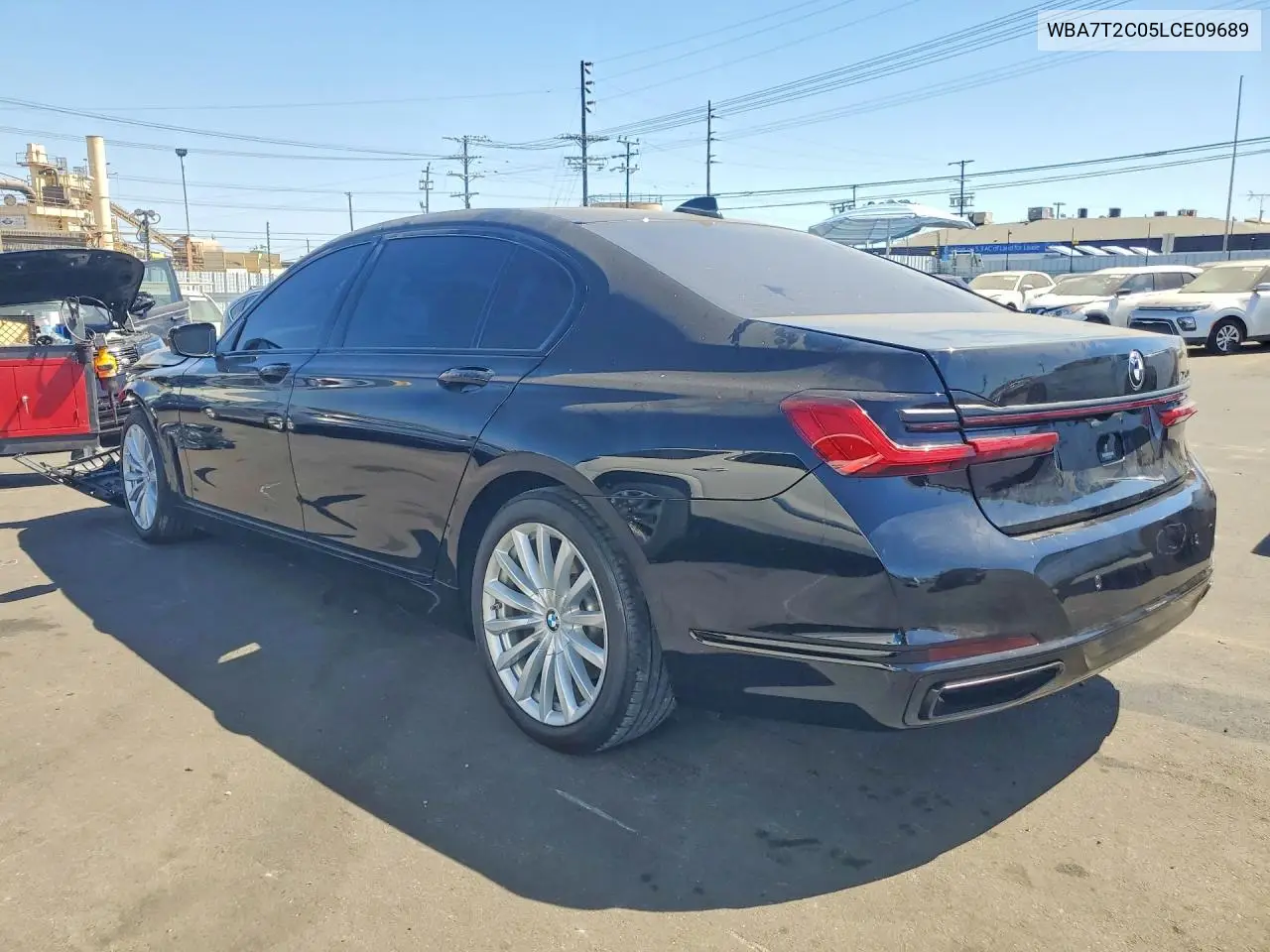 2020 BMW 740 I VIN: WBA7T2C05LCE09689 Lot: 61051706