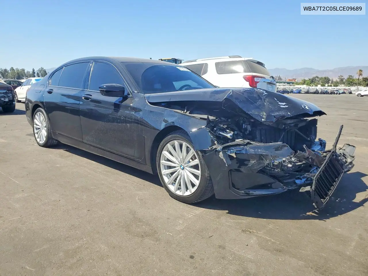 2020 BMW 740 I VIN: WBA7T2C05LCE09689 Lot: 61051706
