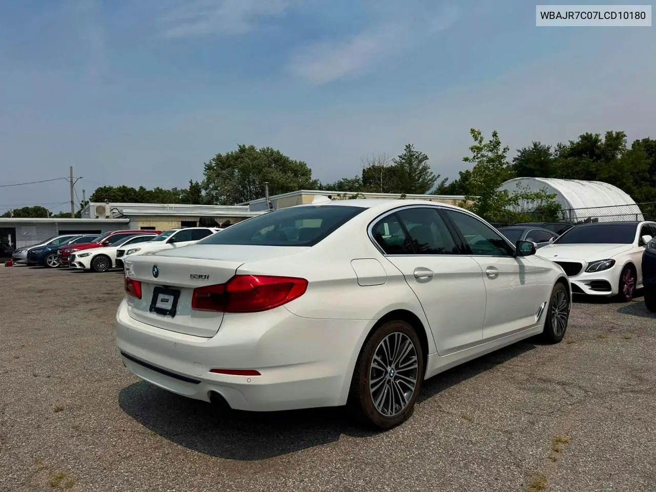 2020 BMW 530 Xi VIN: WBAJR7C07LCD10180 Lot: 61525696