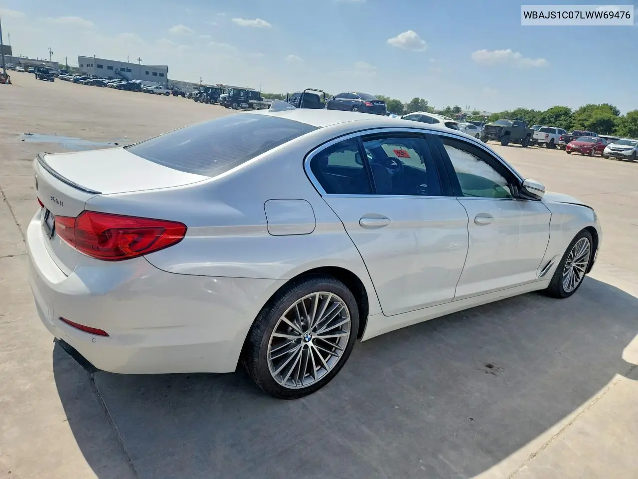 2020 BMW 540 I VIN: WBAJS1C07LWW69476 Lot: 61885106