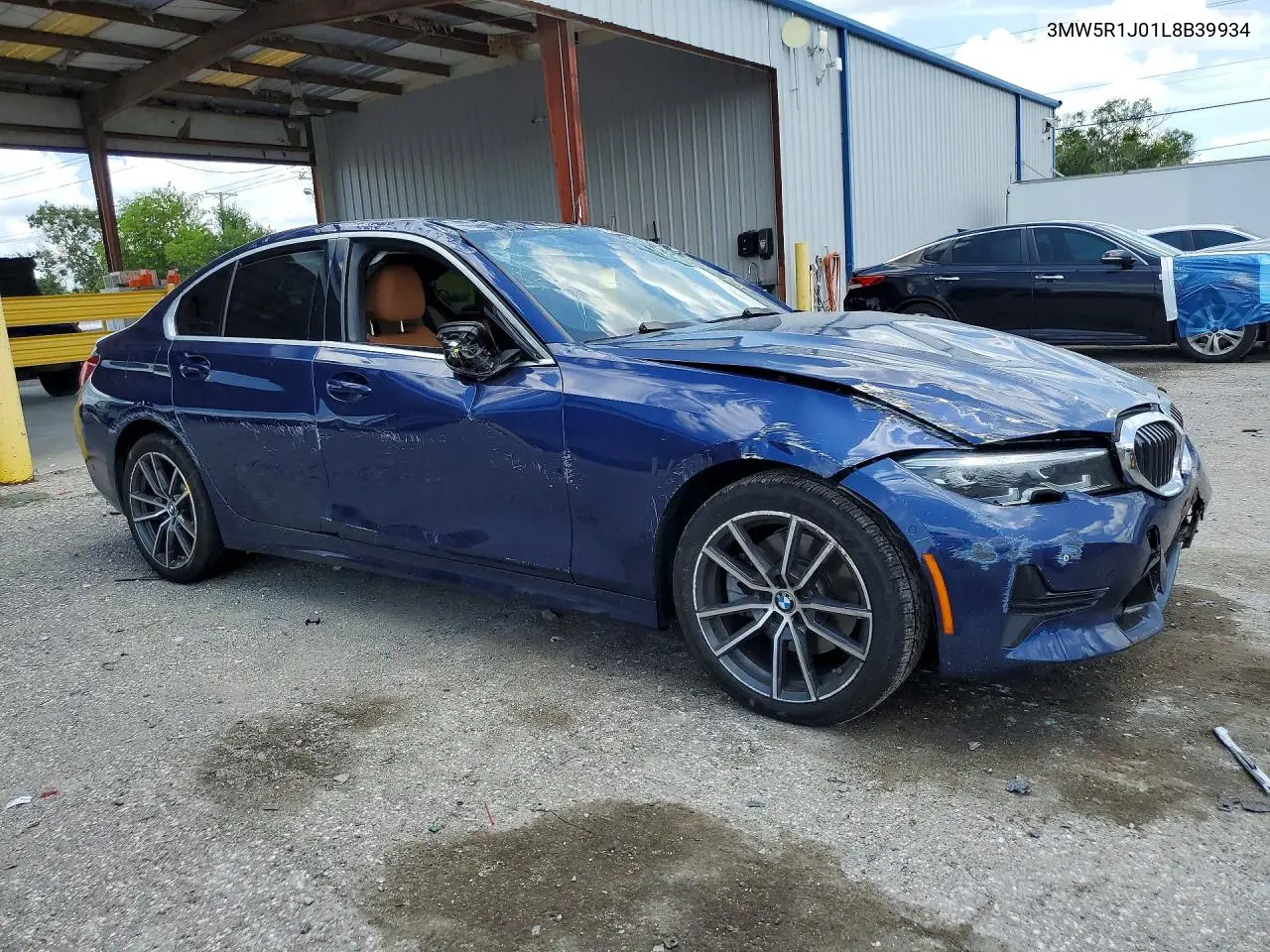 2020 BMW 330I VIN: 3MW5R1J01L8B39934 Lot: 62010156