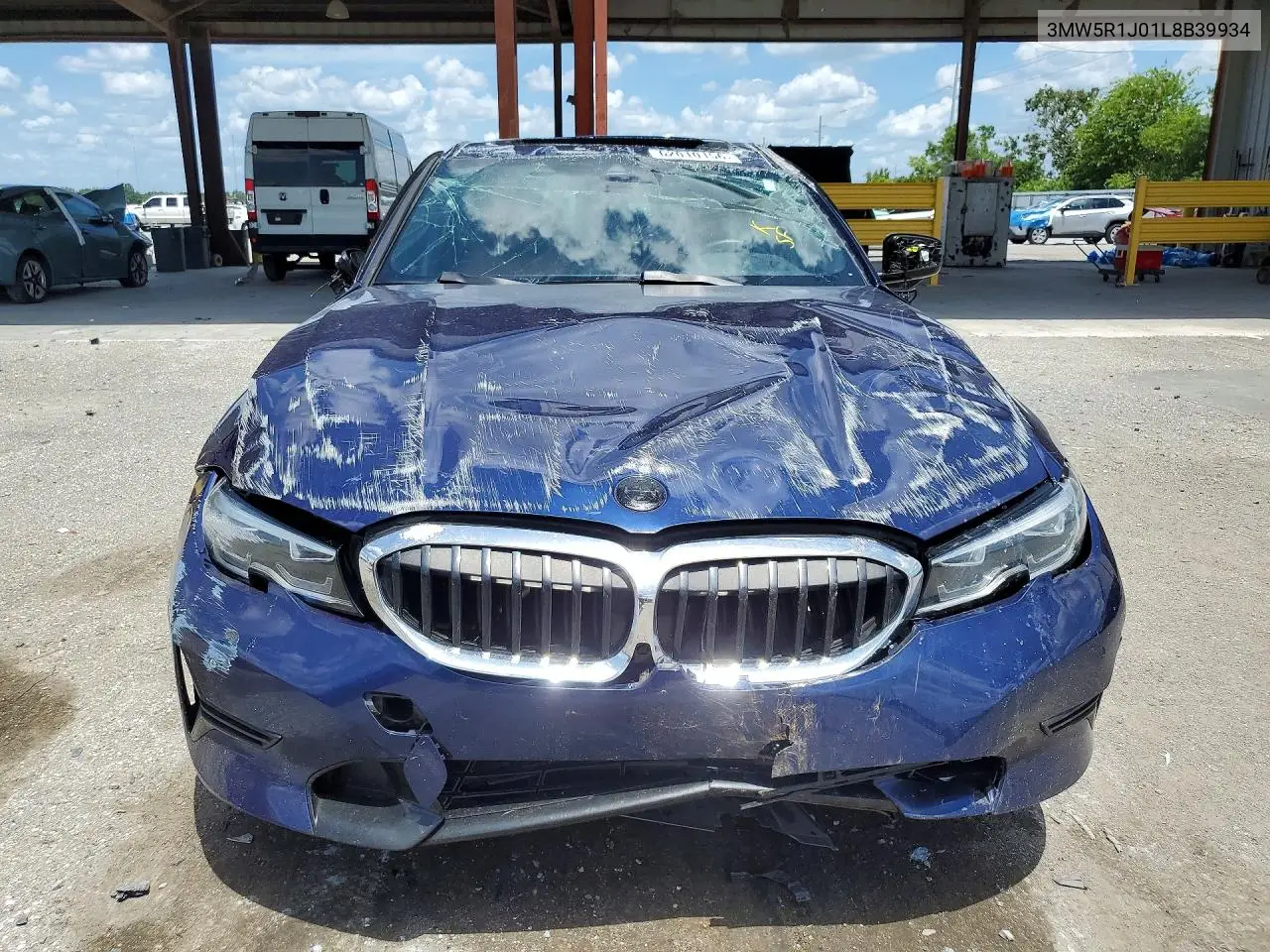 2020 BMW 330I VIN: 3MW5R1J01L8B39934 Lot: 62010156