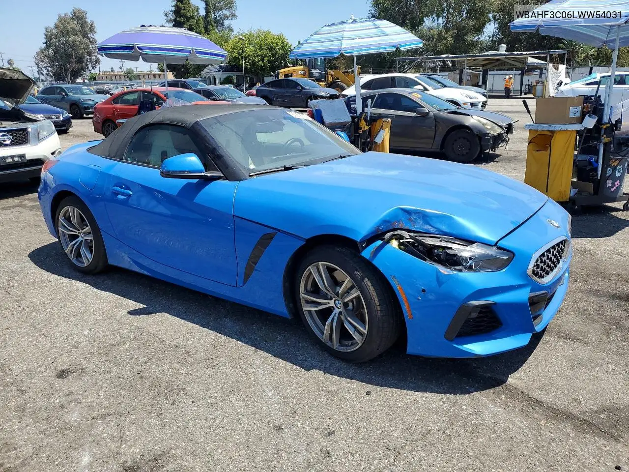 2020 BMW Z4 Sdrive30I VIN: WBAHF3C06LWW54031 Lot: 85989735