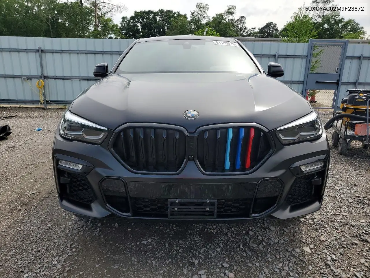 2021 BMW X6 Sdrive 40I VIN: 5UXCY4C02M9F23872 Lot: 51186226