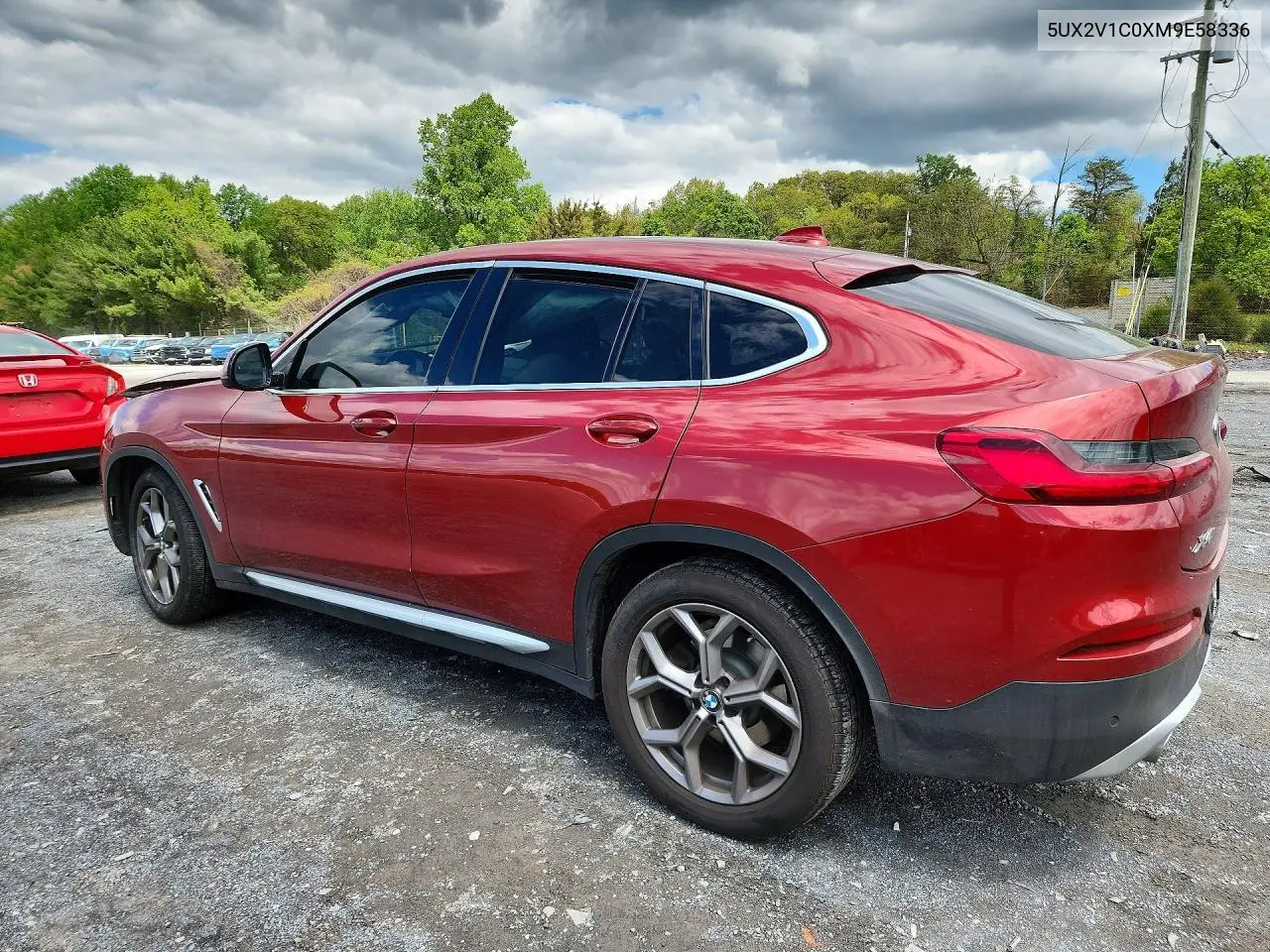 2021 BMW X4 xDrive30I VIN: 5UX2V1C0XM9E58336 Lot: 51953806