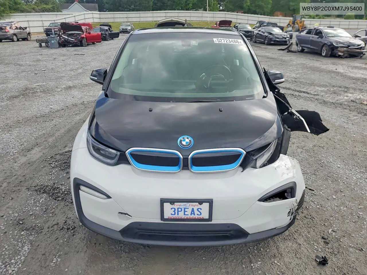 2021 BMW I3 Bev VIN: WBY8P2C0XM7J95400 Lot: 52723486