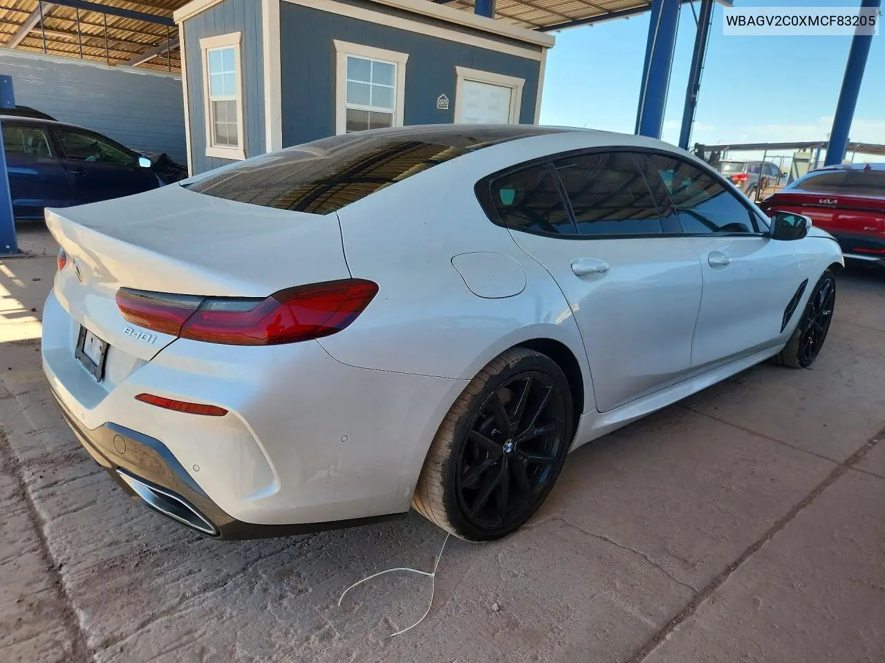 2021 BMW 840I VIN: WBAGV2C0XMCF83205 Lot: 52726656