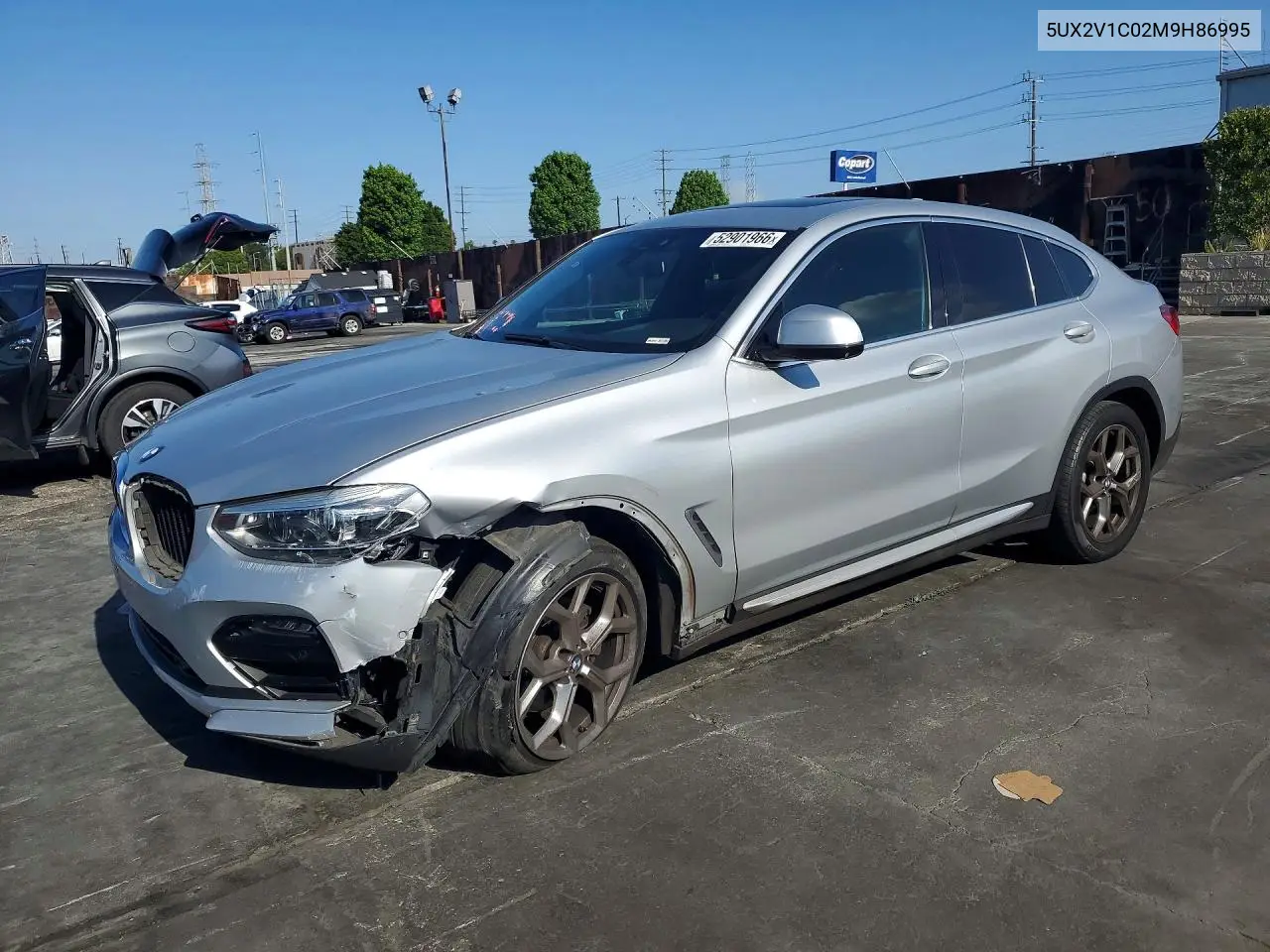 2021 BMW X4 xDrive30I VIN: 5UX2V1C02M9H86995 Lot: 52901966