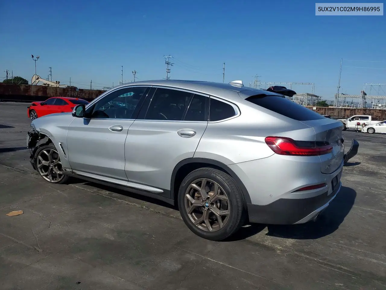 2021 BMW X4 xDrive30I VIN: 5UX2V1C02M9H86995 Lot: 52901966