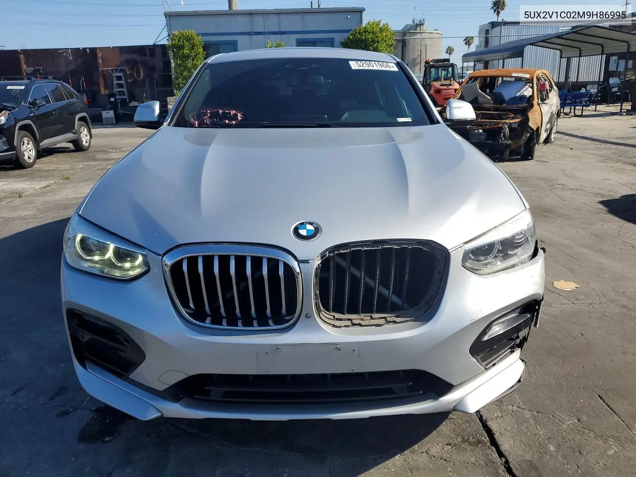 2021 BMW X4 xDrive30I VIN: 5UX2V1C02M9H86995 Lot: 52901966