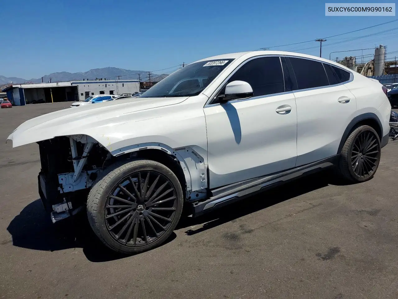 2021 BMW X6 xDrive40I VIN: 5UXCY6C00M9G90162 Lot: 53207266