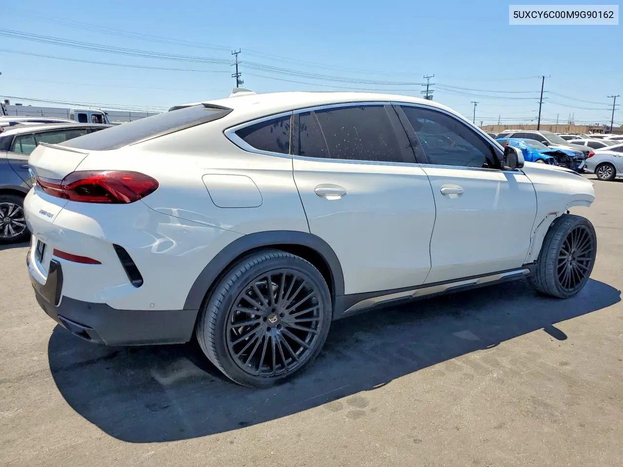 2021 BMW X6 xDrive40I VIN: 5UXCY6C00M9G90162 Lot: 53207266