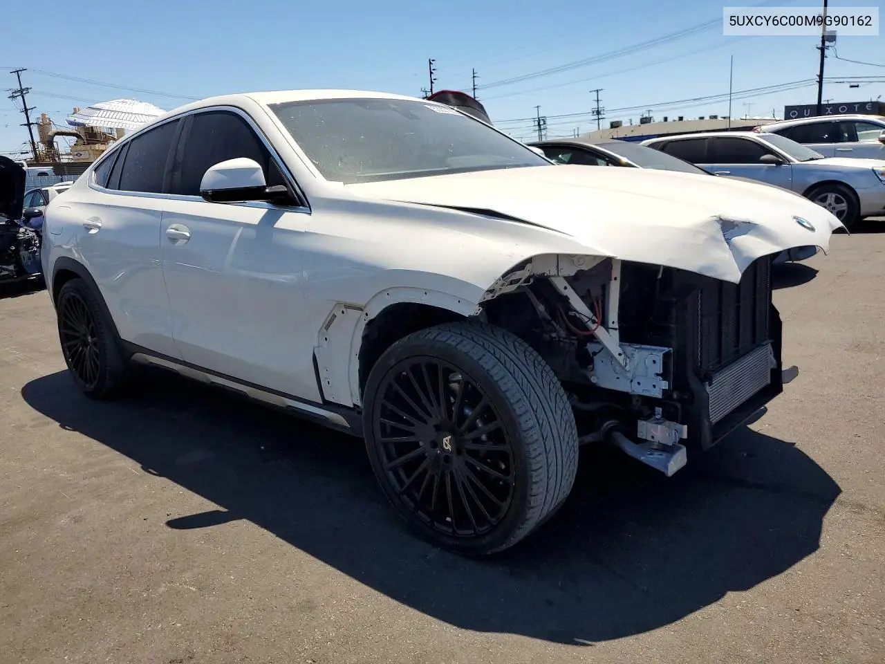 2021 BMW X6 xDrive40I VIN: 5UXCY6C00M9G90162 Lot: 53207266