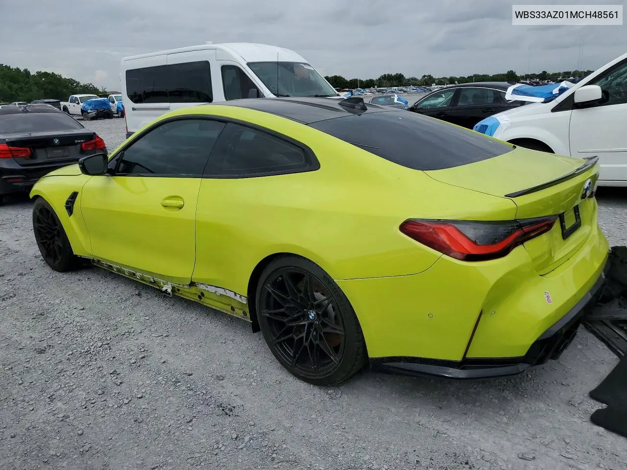 2021 BMW M4 Competition VIN: WBS33AZ01MCH48561 Lot: 53443026
