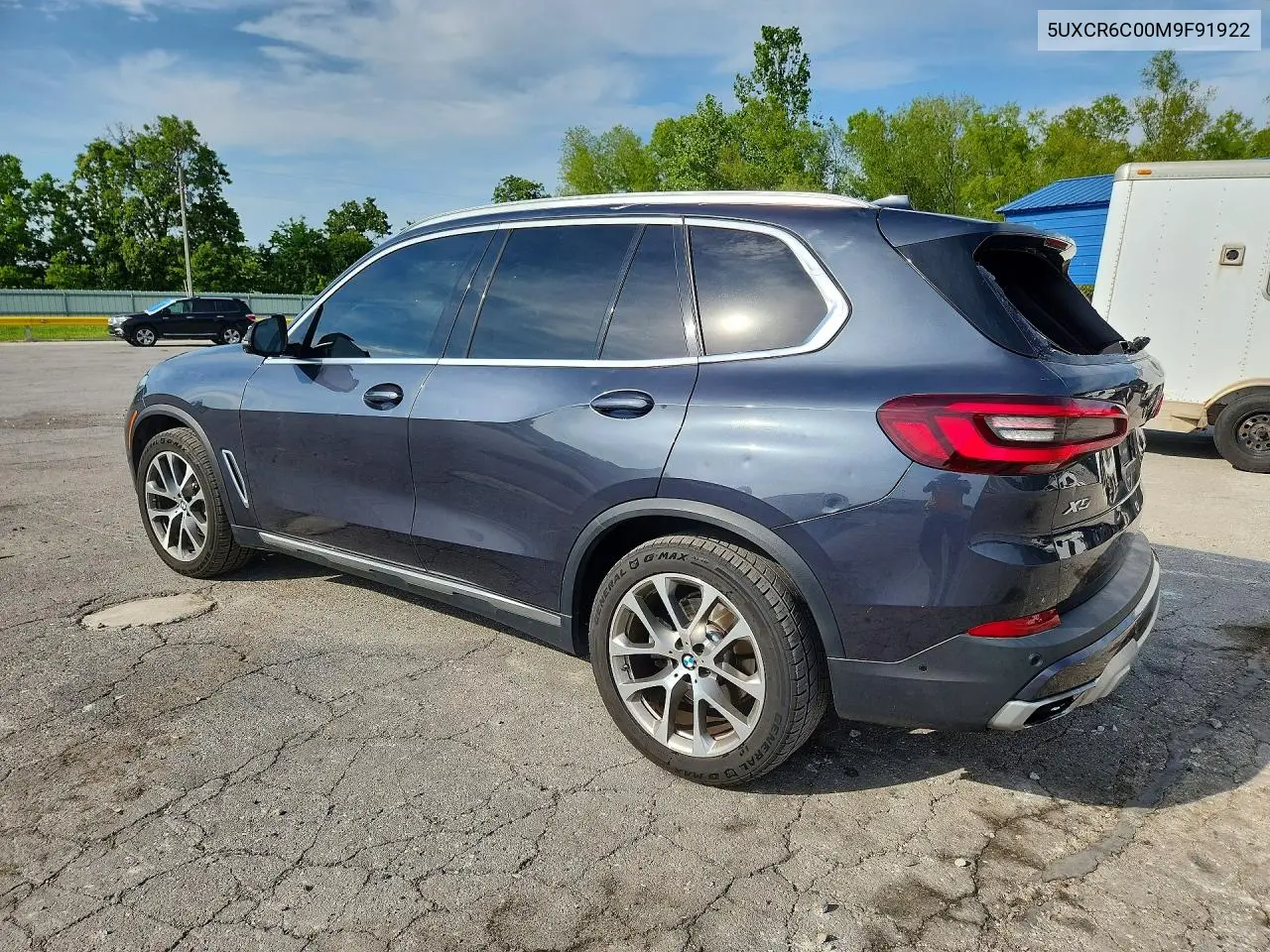 2021 BMW X5 xDrive40I VIN: 5UXCR6C00M9F91922 Lot: 53609896