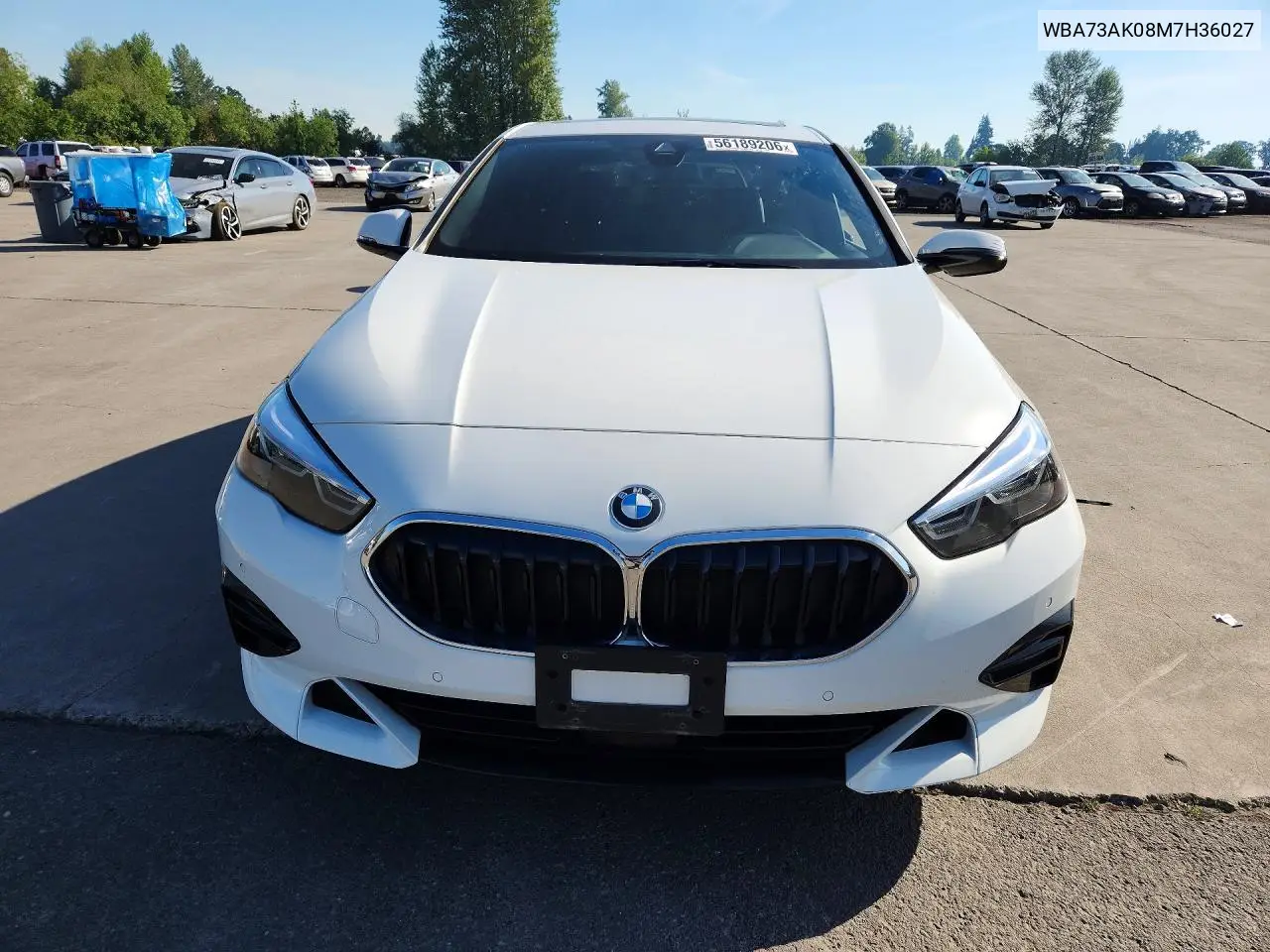 2021 BMW 228Xi VIN: WBA73AK08M7H36027 Lot: 56189206