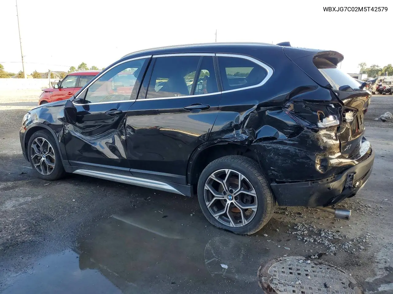 2021 BMW X1 Sdrive28I VIN: WBXJG7C02M5T42579 Lot: 57034546