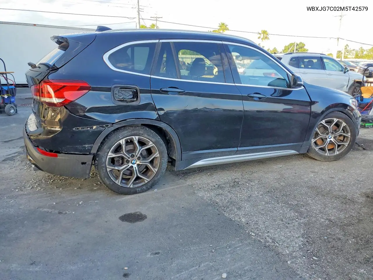 2021 BMW X1 Sdrive28I VIN: WBXJG7C02M5T42579 Lot: 57034546