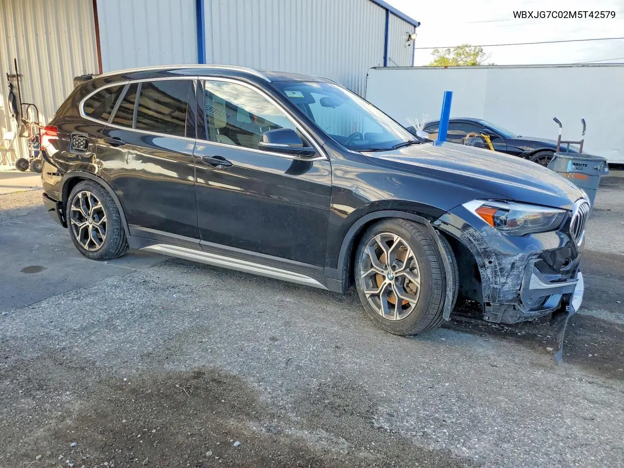 2021 BMW X1 Sdrive28I VIN: WBXJG7C02M5T42579 Lot: 57034546