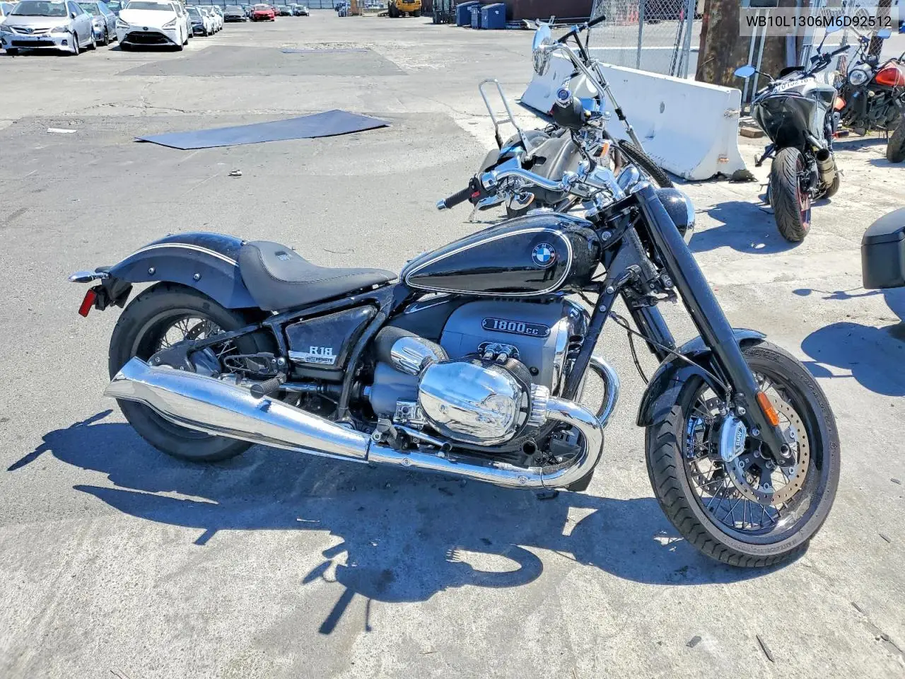 2021 BMW R18 VIN: WB10L1306M6D92512 Lot: 57256366