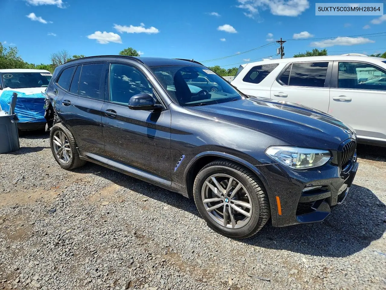 2021 BMW X3 xDrive30I VIN: 5UXTY5C03M9H28364 Lot: 57314226