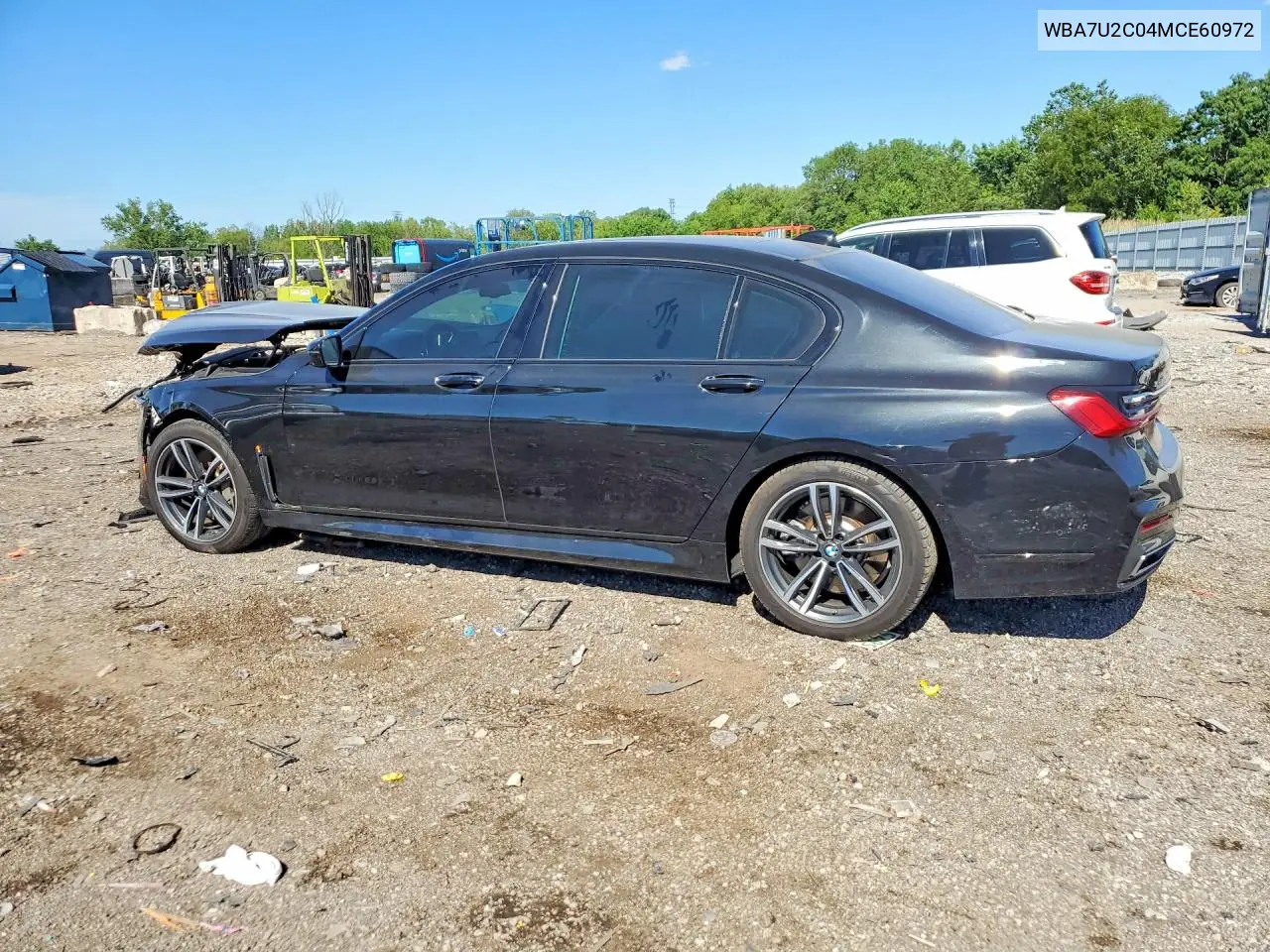2021 BMW 750 Xi VIN: WBA7U2C04MCE60972 Lot: 57566136