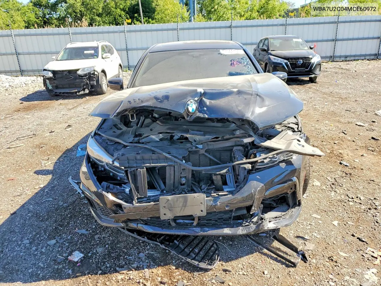 2021 BMW 750 Xi VIN: WBA7U2C04MCE60972 Lot: 57566136