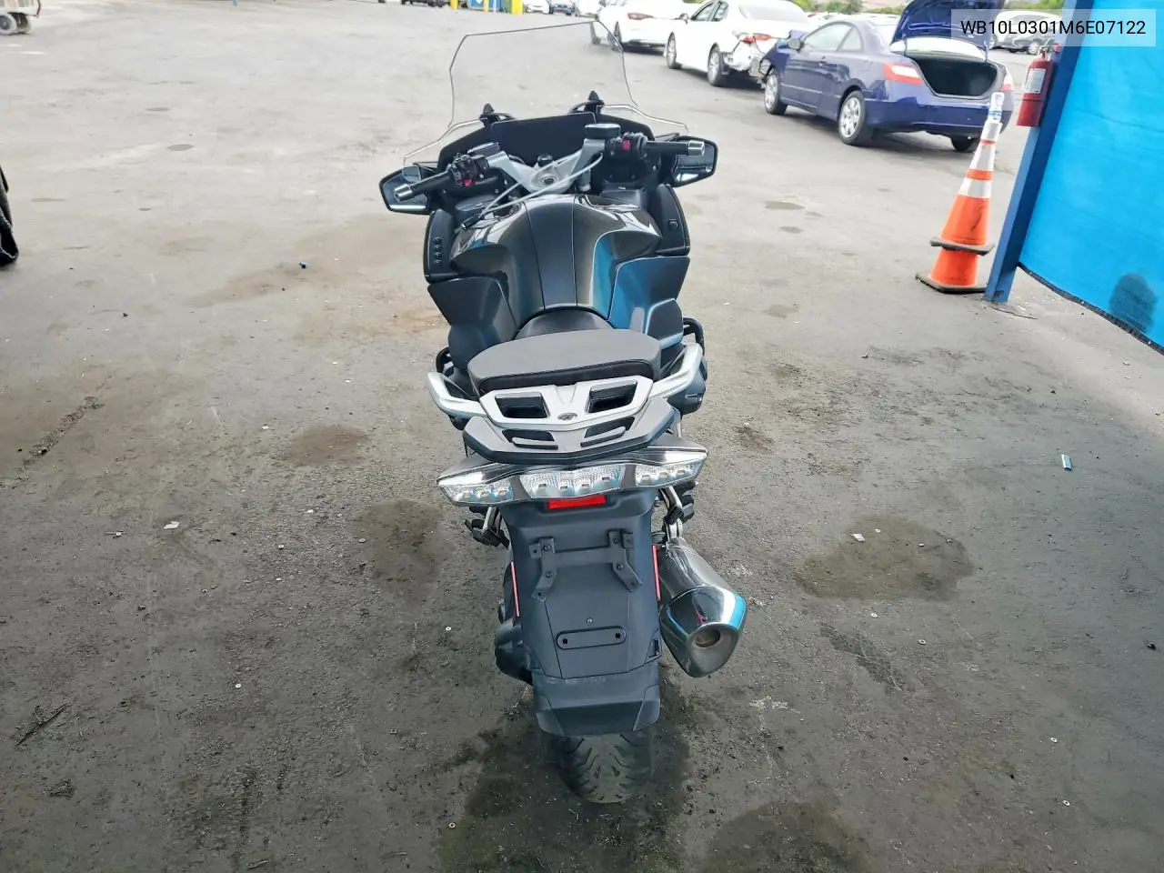 2021 BMW R 1250 Rt VIN: WB10L0301M6E07122 Lot: 58210016