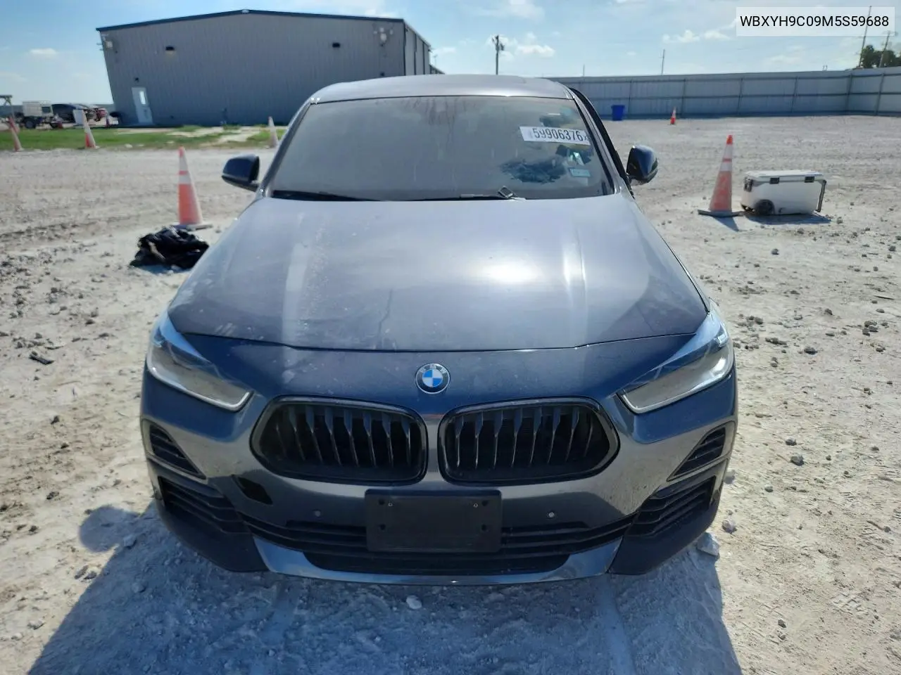 2021 BMW X2 Sdrive28I VIN: WBXYH9C09M5S59688 Lot: 59906376