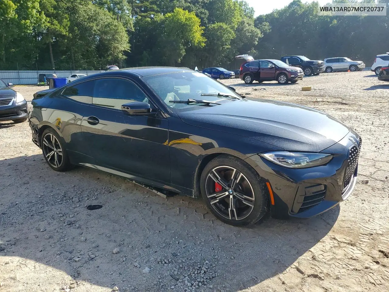 2021 BMW M440Xi VIN: WBA13AR07MCF20737 Lot: 59977076