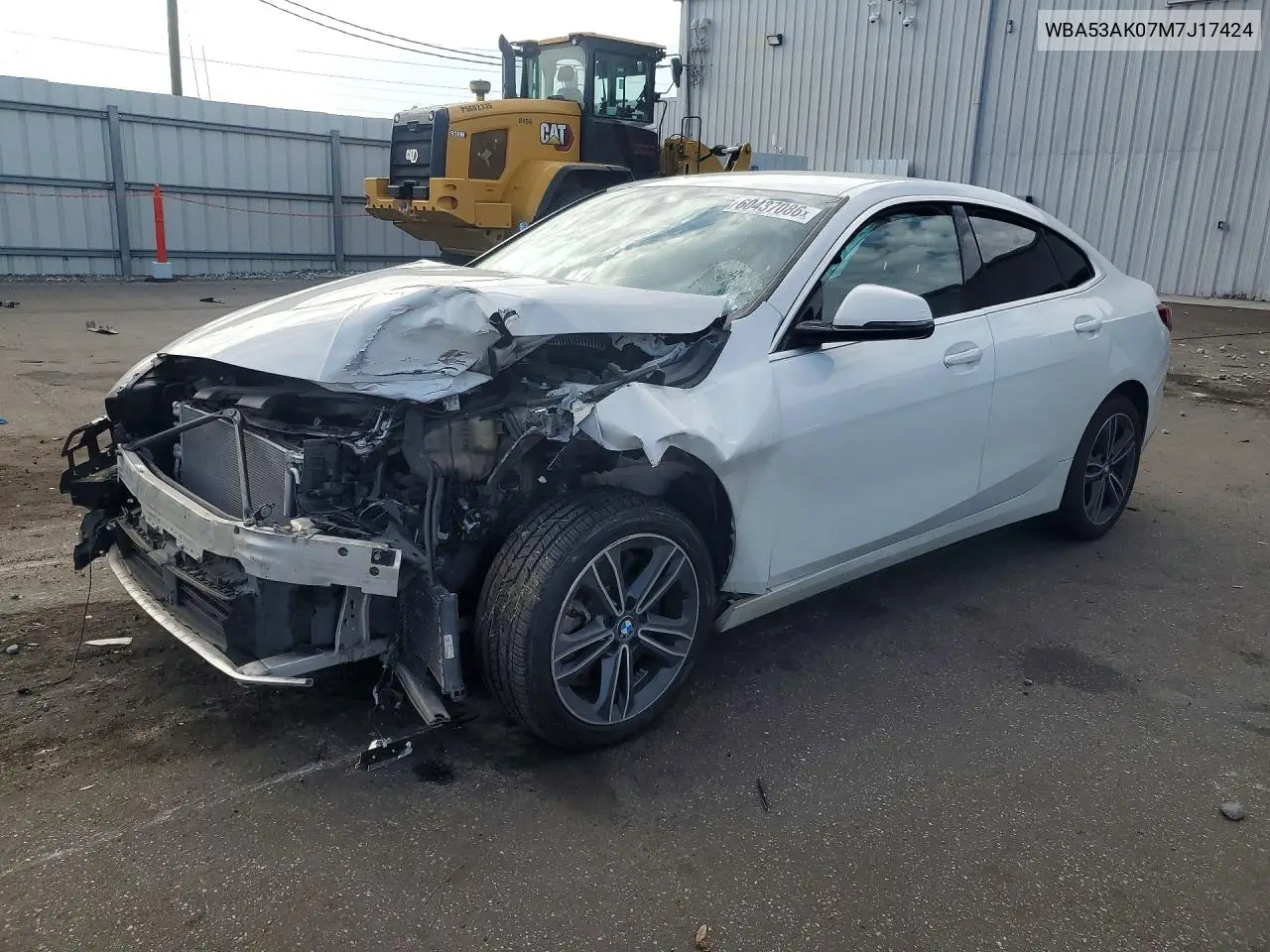 2021 BMW 228I VIN: WBA53AK07M7J17424 Lot: 60437086