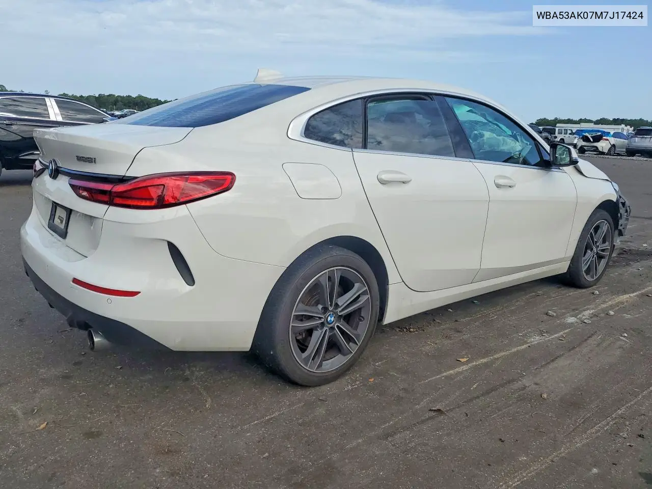 2021 BMW 228I VIN: WBA53AK07M7J17424 Lot: 60437086