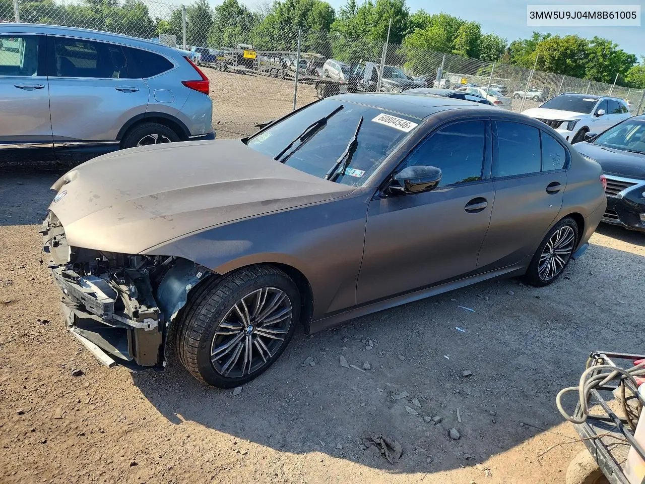 2021 BMW M340Xi VIN: 3MW5U9J04M8B61005 Lot: 60804546