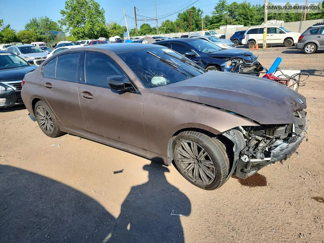 2021 BMW M340Xi VIN: 3MW5U9J04M8B61005 Lot: 60804546