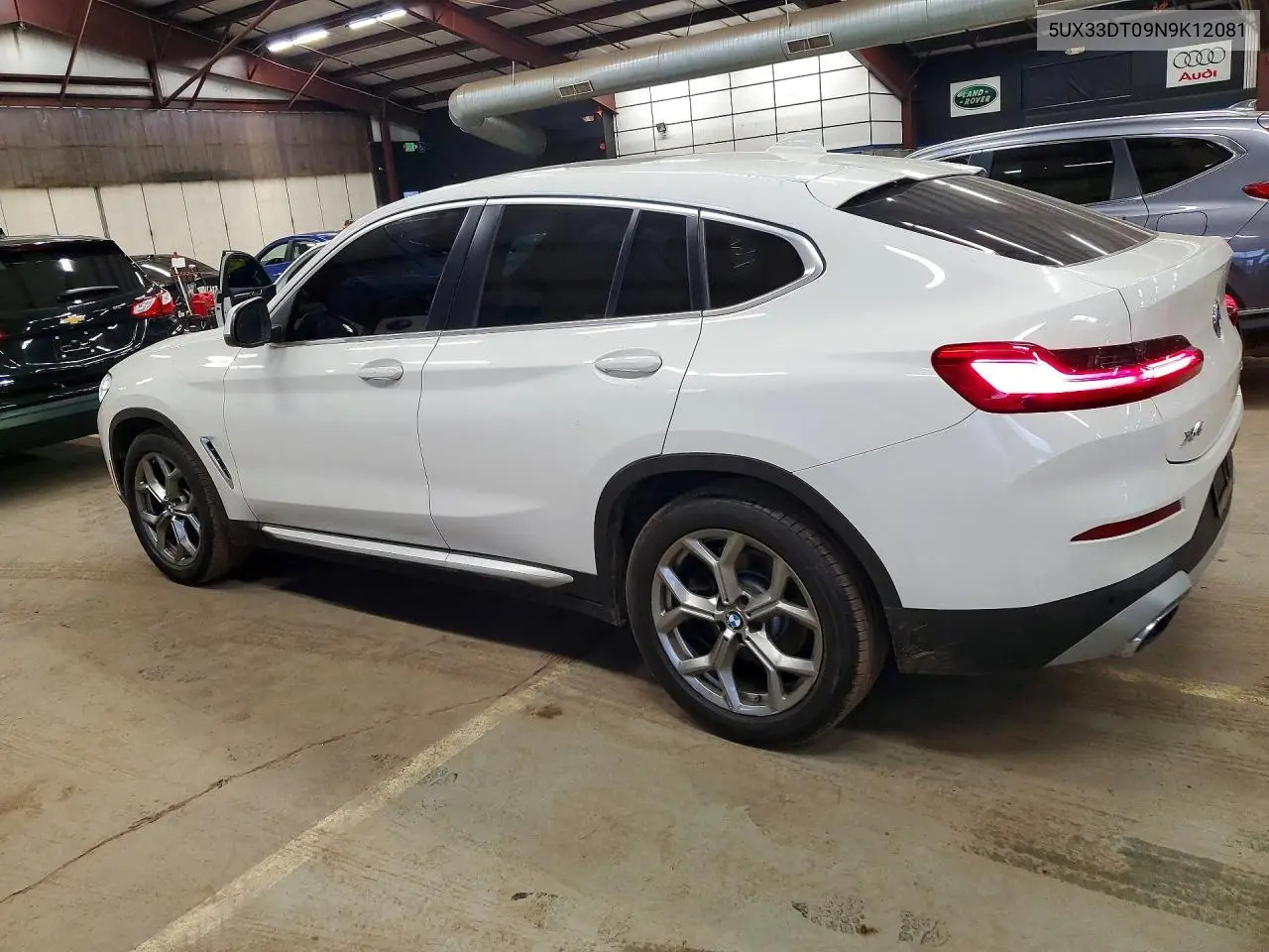2022 BMW X4 xDrive30I VIN: 5UX33DT09N9K12081 Lot: 47760106