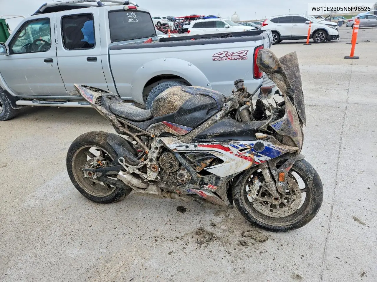 2022 BMW S 1000 Rr VIN: WB10E2305N6F96526 Lot: 51605356