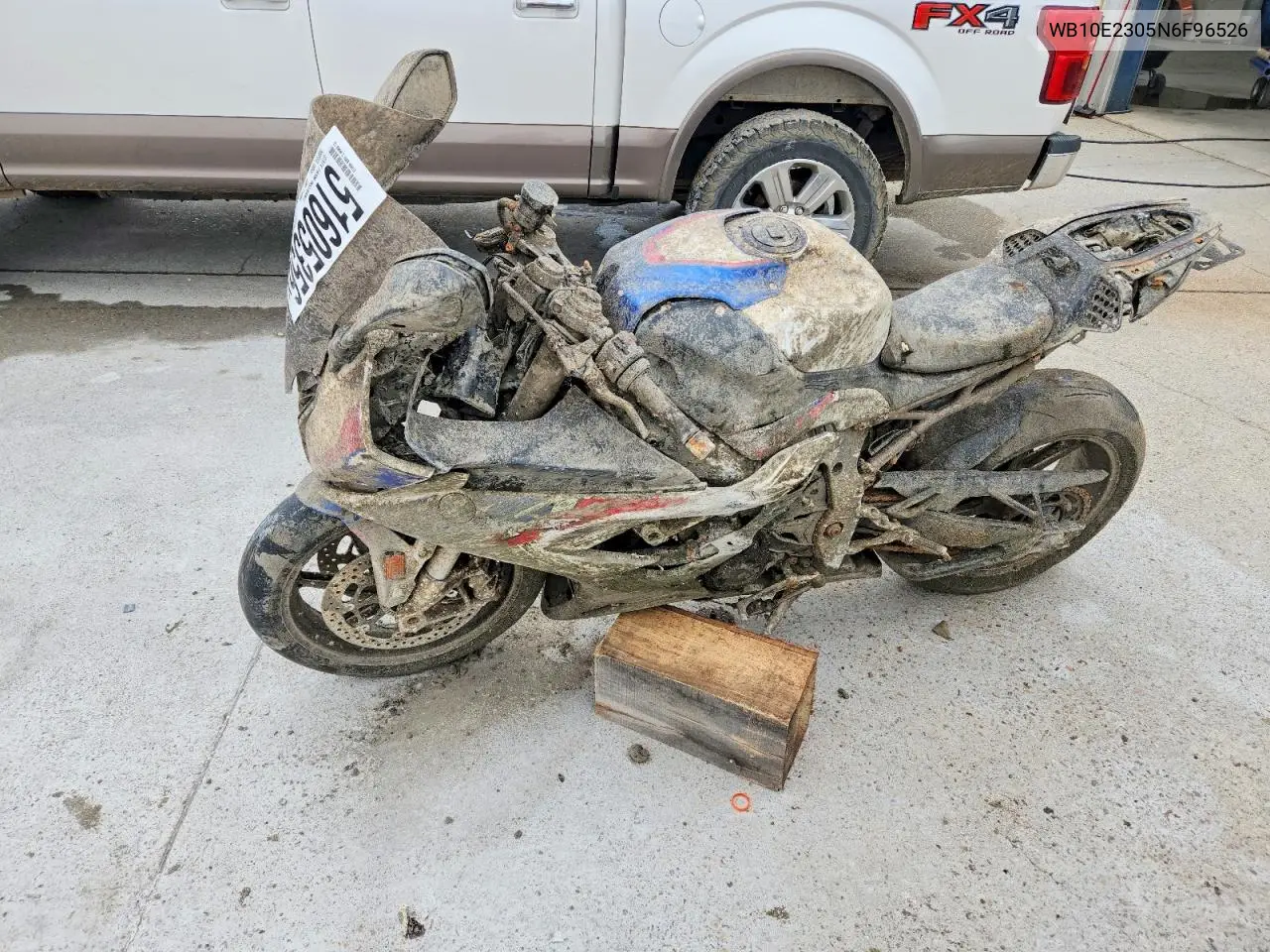 2022 BMW S 1000 Rr VIN: WB10E2305N6F96526 Lot: 51605356