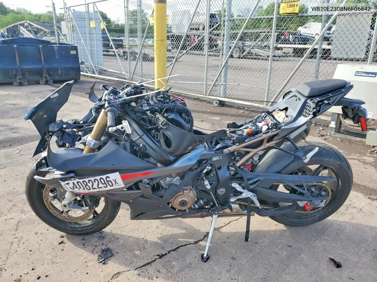 2022 BMW S 1000 Rr VIN: WB10E2308N6F06642 Lot: 54082296