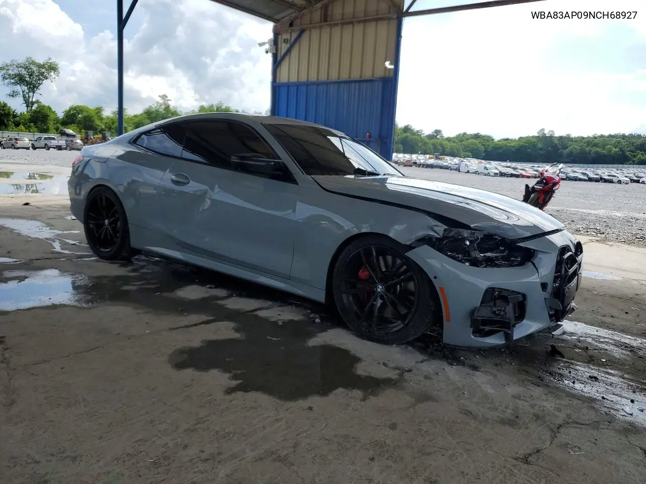 2022 BMW M440I VIN: WBA83AP09NCH68927 Lot: 54244086
